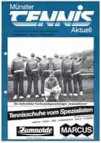 Tennis Journal ms smash 1985 Ausgabe 3 Titelbild