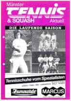 Titelbild ms-smash Tennis Münster 1987 Ausgabe 2