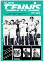 ms Smash Ausgabe Juli 1984 Titelbild Tennis Journal