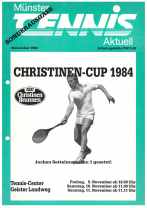 Titelbild ms smash Ausgabe 1984-5 Tennis Münster Journal