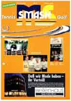 Titelbild ms-smash 2001 06 Golf Tennis Magazin