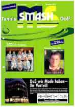 Titelbild ms-smash Ausgabe 2005 Dezember Golf Journal