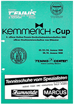 Münster Tennis Aktuell - Ausgabe 00/1988 (Sonderausgabe Kemmerich-Cup)