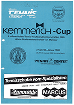 Münster Tennis Aktuell - Ausgabe 00/1989 (Sonderausgabe Kemmerich-Cup)